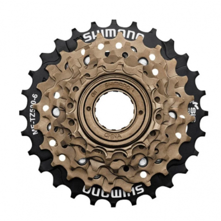 Трещотка Shimano, TZ500, 6ск, 14-28, без уп.