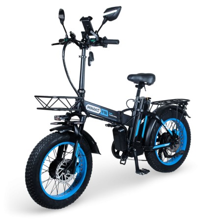 Электровелосипед Minako F10 Dual Синий