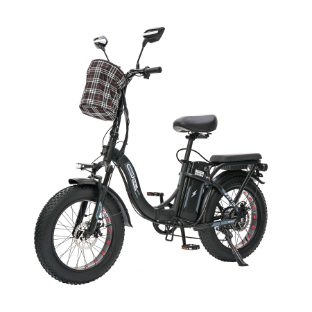 Электровелосипед Minako F11 Lite 48V 20 ah черный-серый