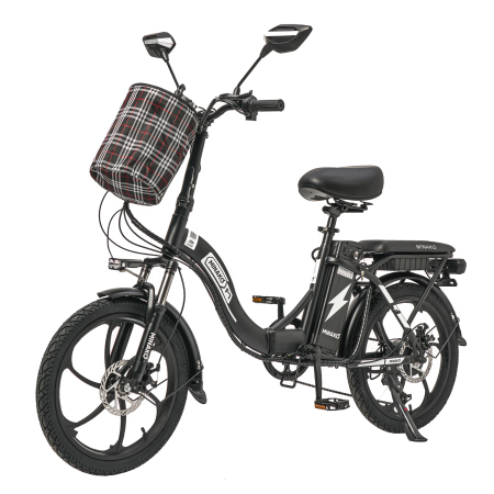 Электровелосипед Minako F7 черный