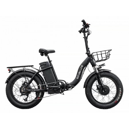 Электровелосипед Smart8 Saturn Lux Черный