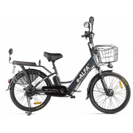 Велогибрид GREEN CITY e-ALFA new черный