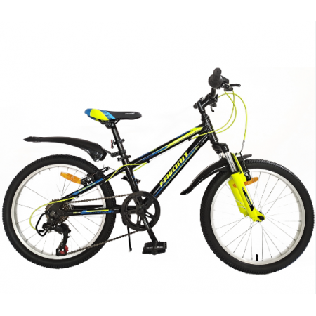 Favorit Mateo 20-VA Черный/салатовый