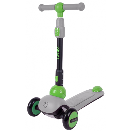 Самокат Tech Team Compass grey/green