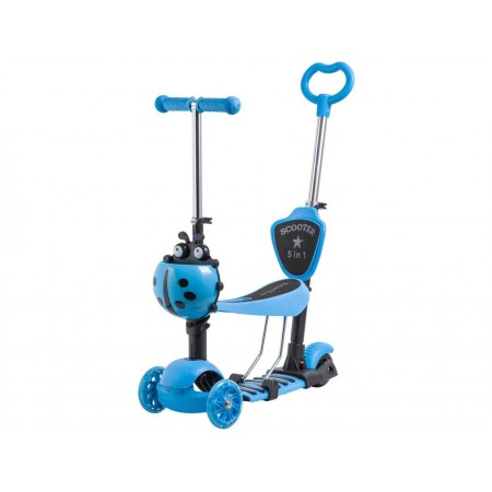 Самокат Novatrack Saddle Pro 2019 120SB.DISCOKIDS.BL9 синий