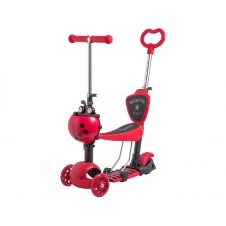 Самокат Novatrack Saddle Pro 2019 120SB.DISCOKIDS.RD9 красный