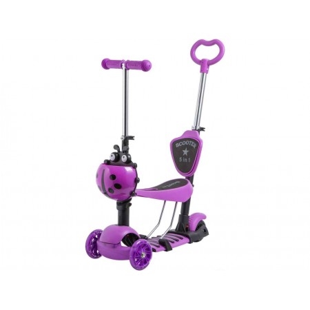 Самокат Novatrack Saddle Pro 2019 120SB.DISCOKIDS.VL9 фиолетовый