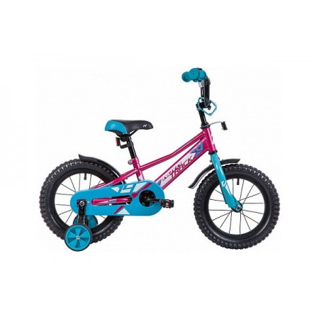 Novatrack Valiant 14" розовый/голубой
