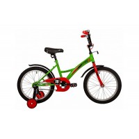 Детский велосипед Novatrack Strike 18" зеленый