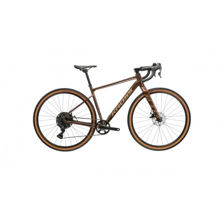 Kross Esker 2.0 M 28" коричневый/бежевый глянец