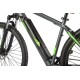 Электровелосипед Eltreco Ultra MAX серо-зеленый