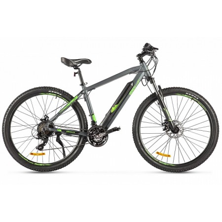 Электровелосипед Eltreco Ultra MAX серо-зеленый
